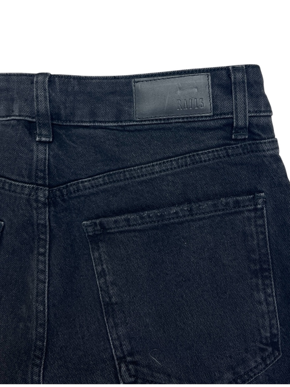Rails The Sunset High Rise Slim Flare Jeans in Tarmac - sz 26 - Picture 4 of 6